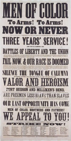 USCT Recruitment Poster