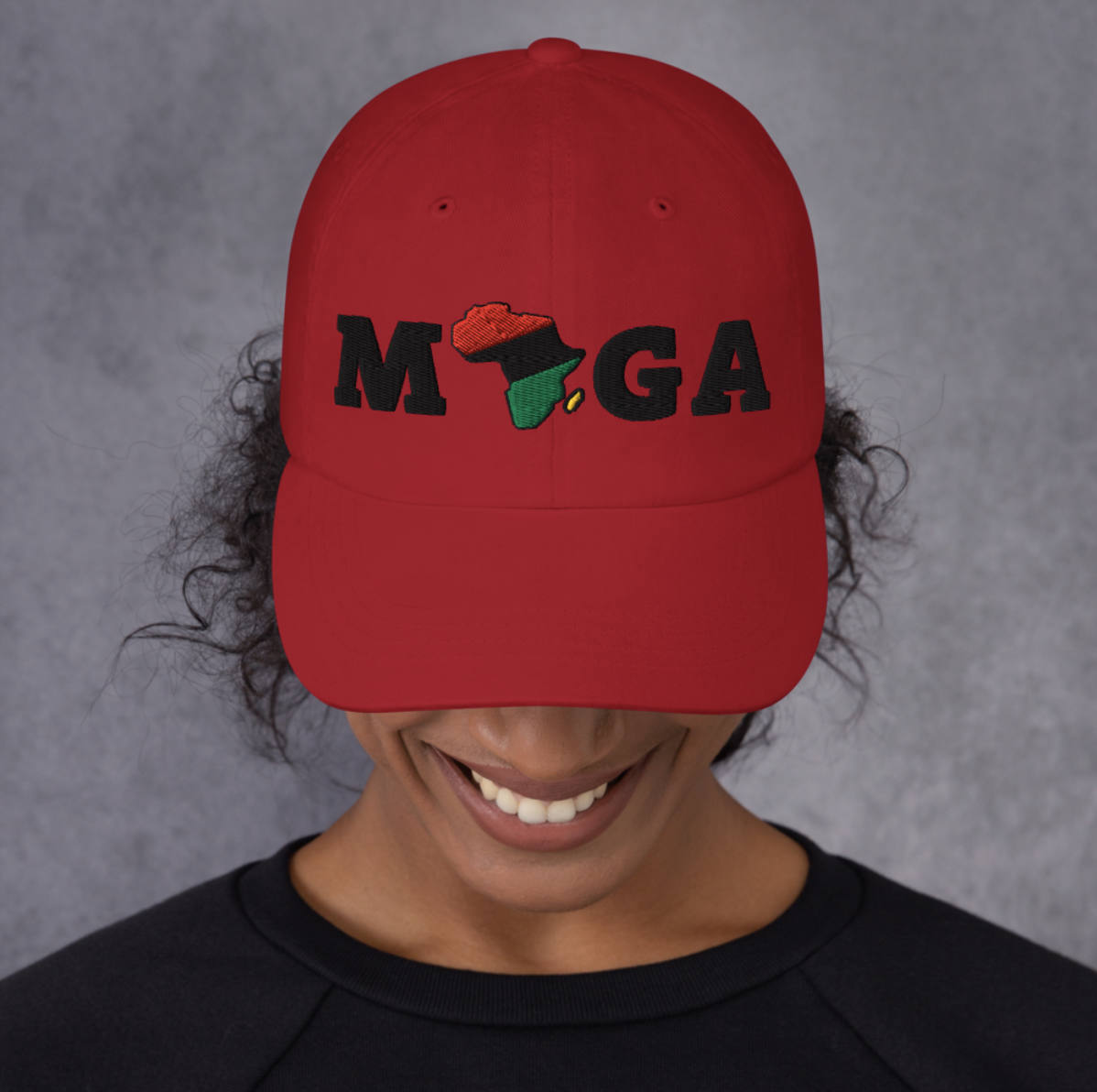 Red Mega Dad Hat